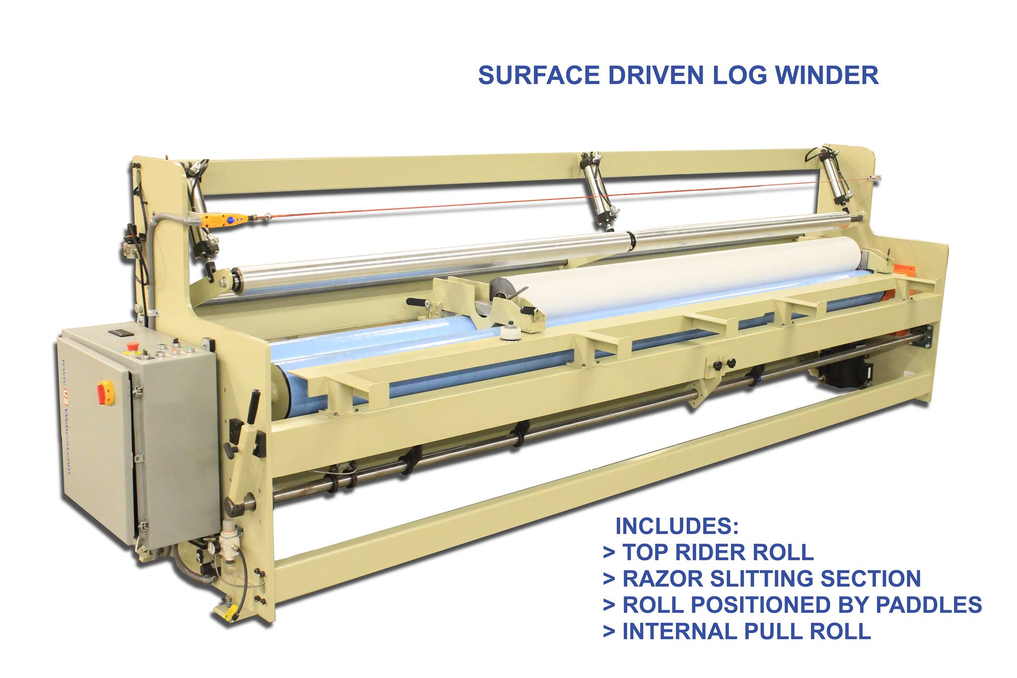Surface Driven Log Winder